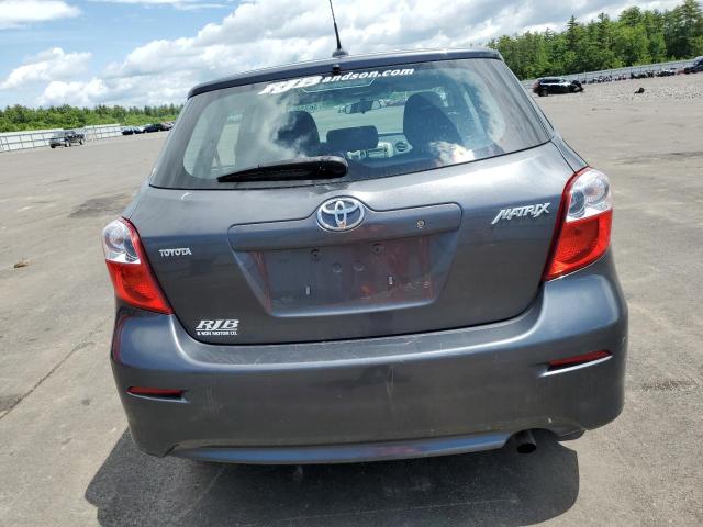 2T1KU40E09C011373 - 2009 TOYOTA MATRIX GRAY photo 6