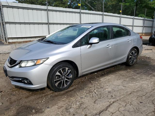 19XFB2F96DE072100 - 2013 HONDA CIVIC EXL SILVER photo 1