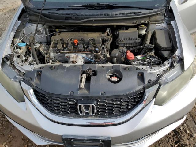 19XFB2F96DE072100 - 2013 HONDA CIVIC EXL SILVER photo 11