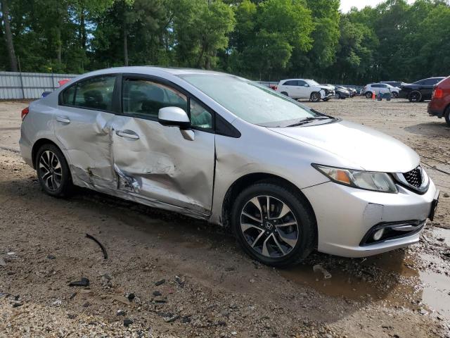 19XFB2F96DE072100 - 2013 HONDA CIVIC EXL SILVER photo 4