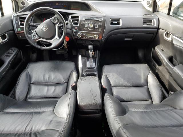 19XFB2F96DE072100 - 2013 HONDA CIVIC EXL SILVER photo 8