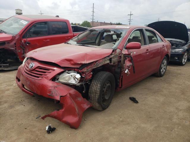 4T4BE46K38R016077 - 2008 TOYOTA CAMRY CE RED photo 1