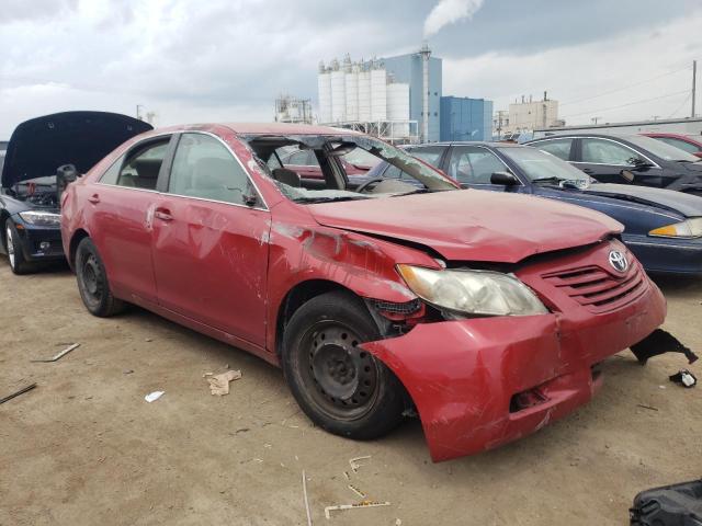 4T4BE46K38R016077 - 2008 TOYOTA CAMRY CE RED photo 4