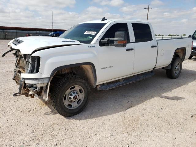 1GT12NEY1KF102157 - 2019 GMC SIERRA K2500 HEAVY DUTY WHITE photo 1