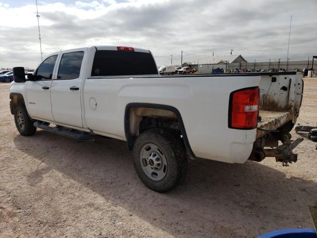 1GT12NEY1KF102157 - 2019 GMC SIERRA K2500 HEAVY DUTY WHITE photo 2