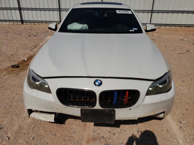 WBAKN9C56FD682354 - 2015 BMW 550 I WHITE photo 5