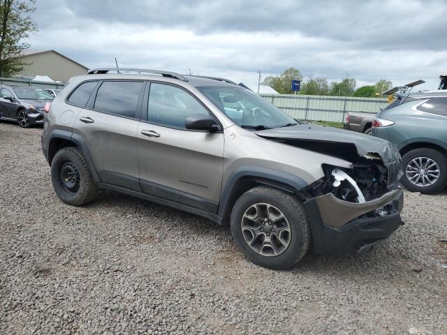 1C4PJMBXXMD110534 - 2021 JEEP CHEROKEE TRAILHAWK TAN photo 4
