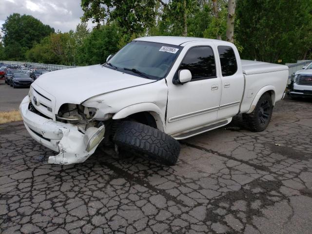 5TBBT481X3S341842 - 2003 TOYOTA TUNDRA ACCESS CAB LIMITED WHITE photo 1