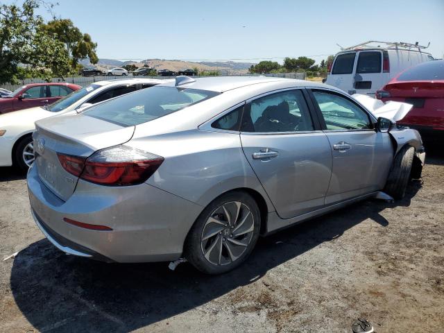 19XZE4F99ME008732 - 2021 HONDA INSIGHT TOURING SILVER photo 3