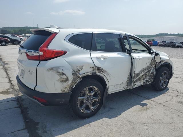 2HKRW2H82JH612779 - 2018 HONDA CR-V EXL WHITE photo 3