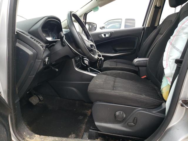 MAJ3S2GE8KC254812 - 2019 FORD ECOSPORT SE SILVER photo 7