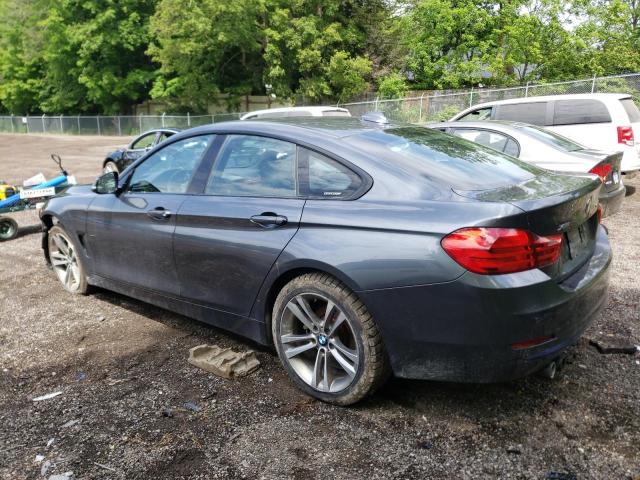 WBA4F9C50HG440151 - 2017 BMW 430XI GRAN COUPE GRAY photo 2