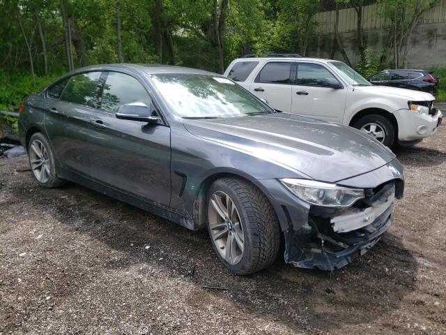 WBA4F9C50HG440151 - 2017 BMW 430XI GRAN COUPE GRAY photo 4