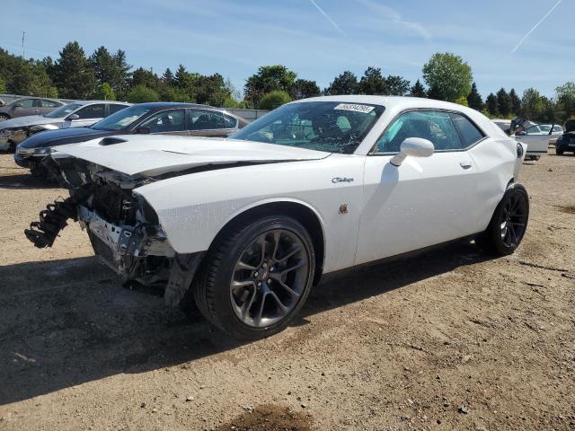 2C3CDZFJ8PH542866 - 2023 DODGE CHALLENGER R/T SCAT PACK WHITE photo 1