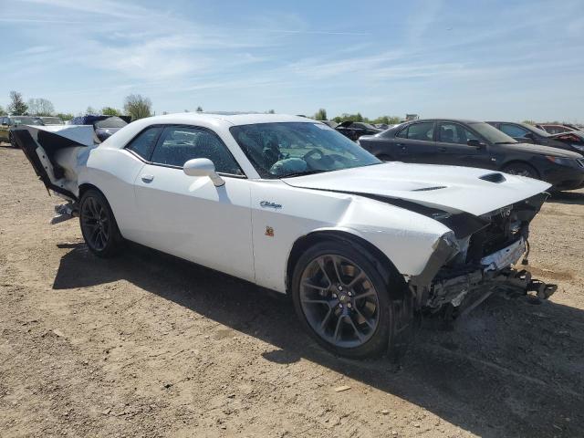 2C3CDZFJ8PH542866 - 2023 DODGE CHALLENGER R/T SCAT PACK WHITE photo 4