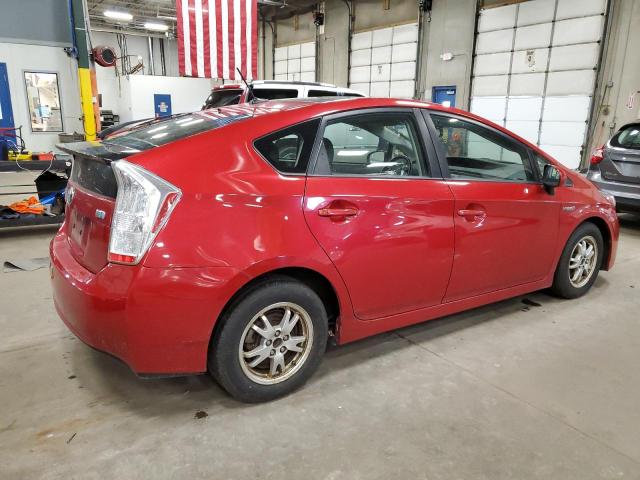 JTDKN3DU8A0046461 - 2010 TOYOTA PRIUS RED photo 3