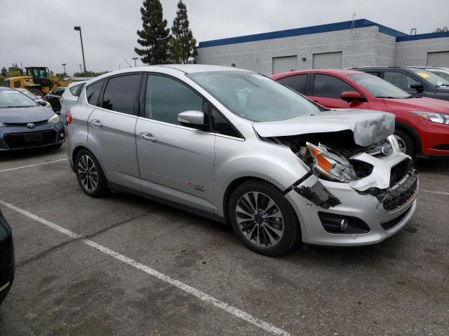 1FADP5FU3HL102770 - 2017 FORD C-MAX TITANIUM SILVER photo 4