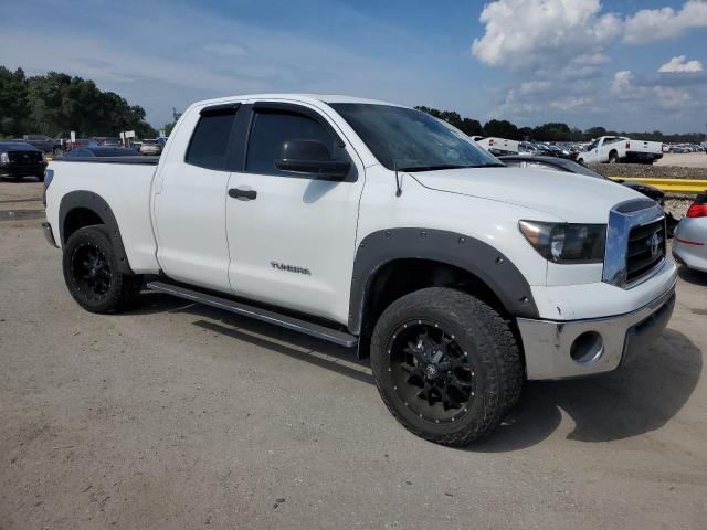 5TFRU54129X019827 - 2009 TOYOTA TUNDRA DOUBLE CAB WHITE photo 4