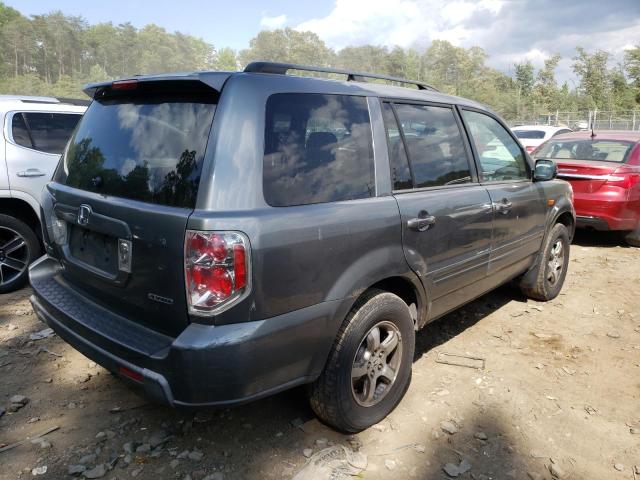 5FNYF18598B041439 - 2008 HONDA PILOT EXL GRAY photo 3