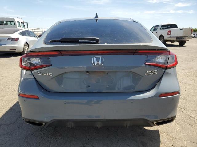 19XFL1H81PE000799 - 2023 HONDA CIVIC SPORT TOURING GRAY photo 6