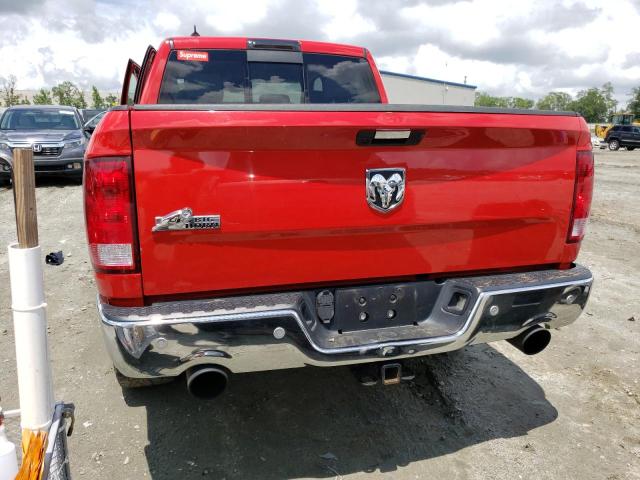 1C6RR6LT6KS563784 - 2019 RAM 1500 CLASS SLT 红色 照片 6