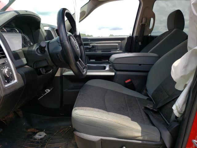 1C6RR6LT6KS563784 - 2019 RAM 1500 CLASS SLT 红色 照片 7