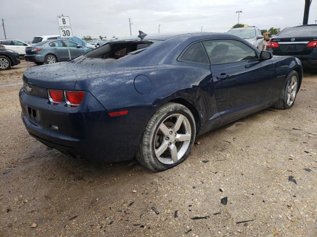 2G1FG1EVXA9180989 - 2010 CHEVROLET CAMARO LT BLUE photo 4