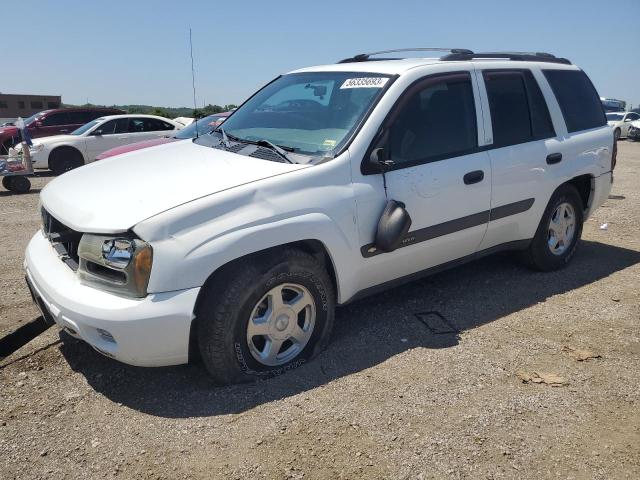 1GNDS13S532307923 - 2003 CHEVROLET TRAILBLAZE WHITE photo 1