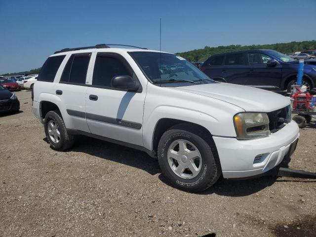 1GNDS13S532307923 - 2003 CHEVROLET TRAILBLAZE WHITE photo 4