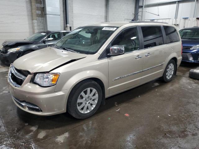 2C4RC1CG2CR392938 - 2012 CHRYSLER TOWN & COU TOURING L GOLD photo 1
