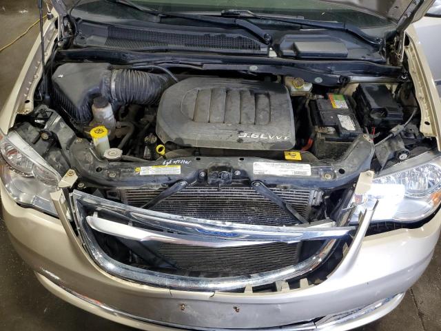 2C4RC1CG2CR392938 - 2012 CHRYSLER TOWN & COU TOURING L GOLD photo 12