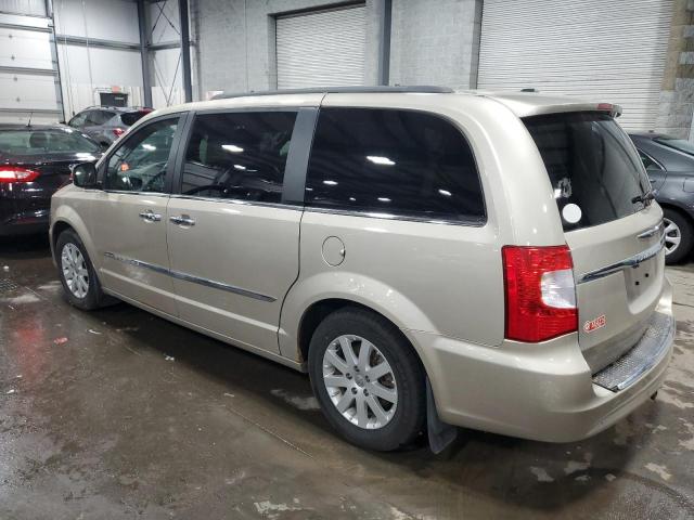 2C4RC1CG2CR392938 - 2012 CHRYSLER TOWN & COU TOURING L GOLD photo 2