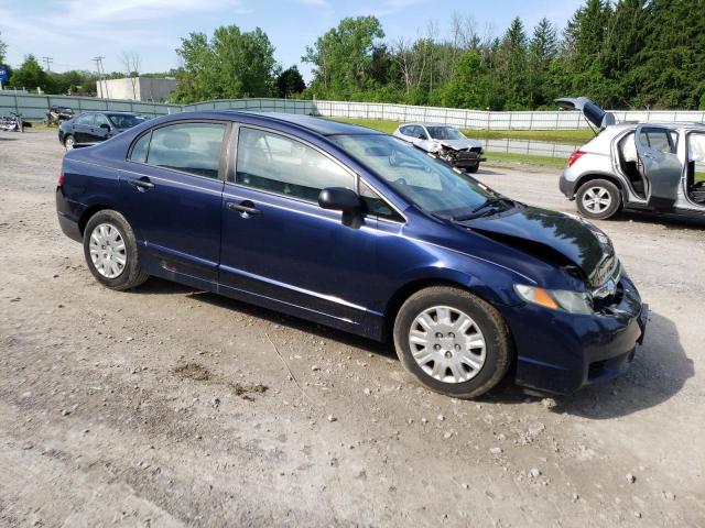 2HGFA1F38AH569479 - 2010 HONDA CIVIC VP BLUE photo 4