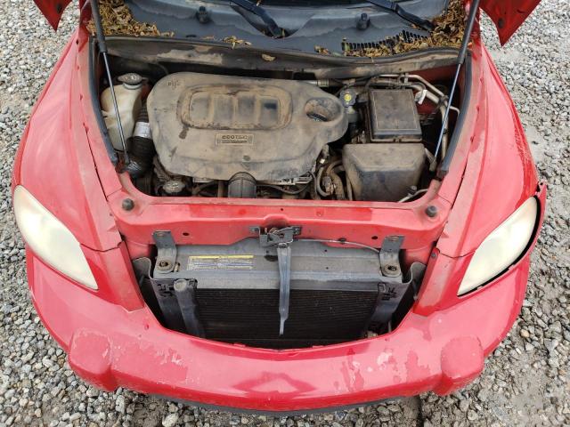 3GNCA23B69S542252 - 2009 CHEVROLET HHR LT RED photo 12