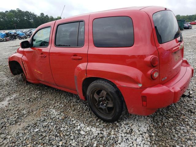 3GNCA23B69S542252 - 2009 CHEVROLET HHR LT RED photo 2