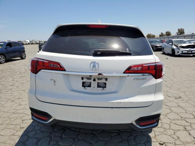 5J8TB3H32HL018874 - 2017 ACURA RDX WHITE photo 6