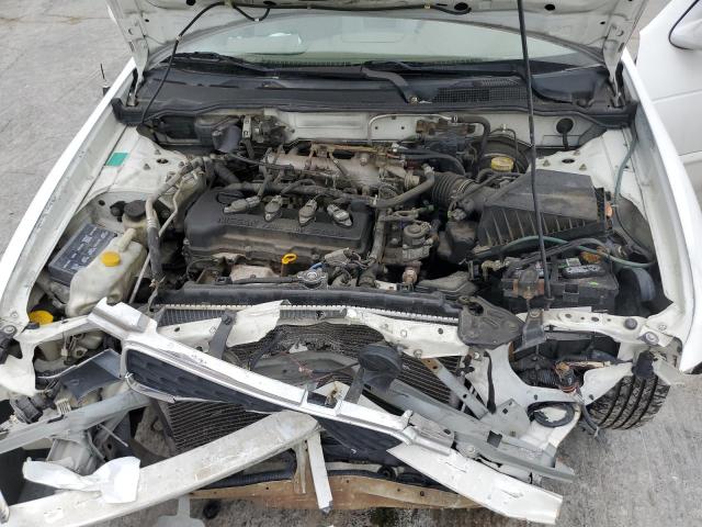 3N1CB51D81L460441 - 2001 NISSAN SENTRA XE WHITE photo 11