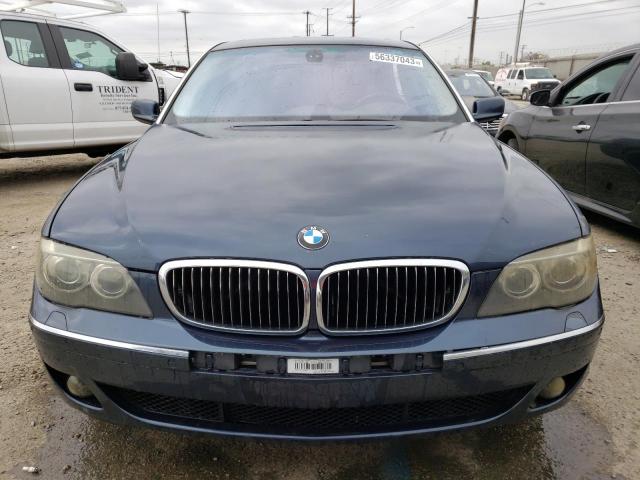 WBAHN83516DT64792 - 2006 BMW 750 LI BLUE photo 5