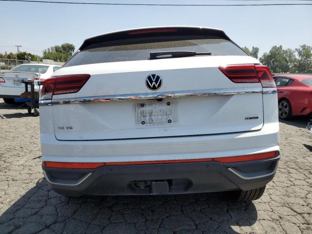 1V21E2CA7LC221294 - 2020 VOLKSWAGEN ATLAS CROS SE WHITE photo 6