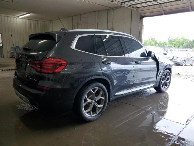 5UXTY3C02LLU70681 - 2020 BMW X3 SDRIVE30I GRAY photo 3
