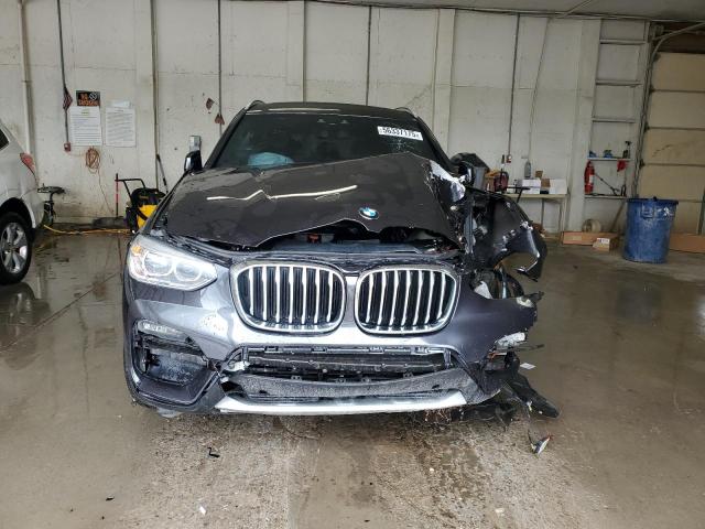 5UXTY3C02LLU70681 - 2020 BMW X3 SDRIVE30I GRAY photo 5