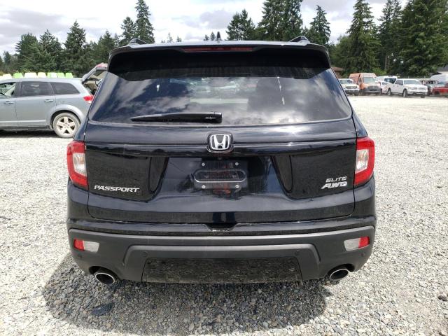 5FNYF8H01KB003112 - 2019 HONDA PASSPORT ELITE BLACK photo 6