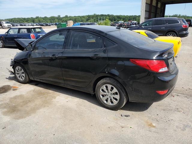 KMHCT4AE2HU352552 - 2017 HYUNDAI ACCENT SE BLACK photo 2