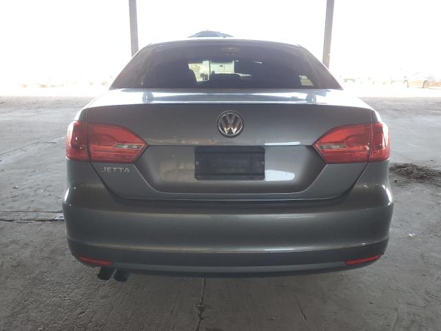 3VW2K7AJ6EM234762 - 2014 VOLKSWAGEN JETTA BASE GRAY photo 6