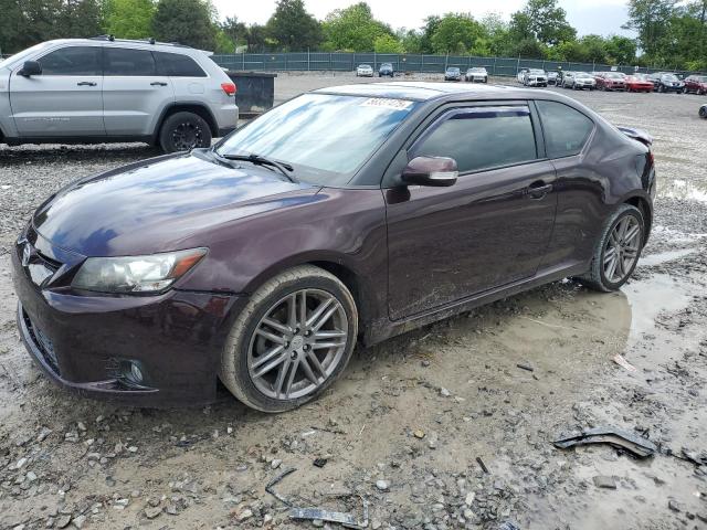 JTKJF5C77D3062789 - 2013 TOYOTA SCION TC Bənövşəyi foto 1