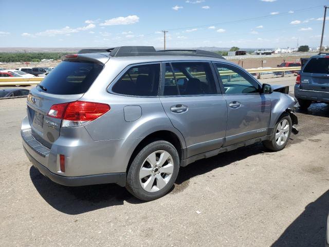 4S4BRBJC5A3313947 - 2010 SUBARU OUTBACK 2.5I LIMITED SILVER photo 3