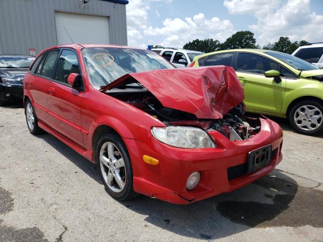 JM1BJ245021476978 - 2002 MAZDA PROTEGE PR5 红色 照片 4