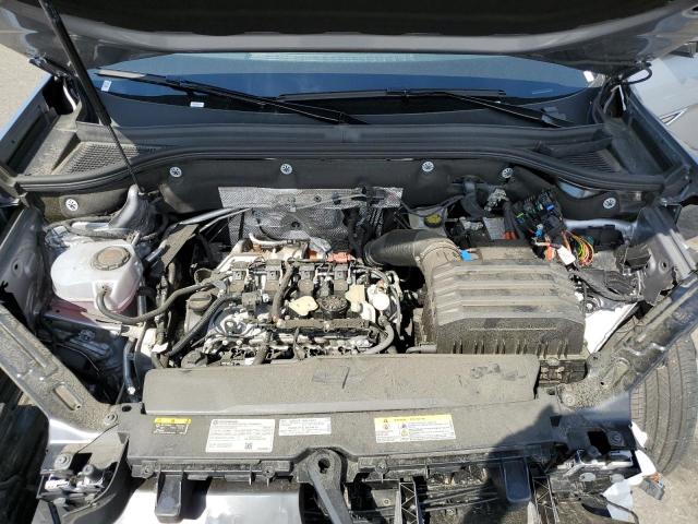 1V2HE2CA2SC204139 - 2025 VOLKSWAGEN ATLAS CROS SE SILVER photo 12