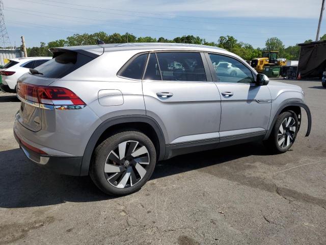 1V2HE2CA2SC204139 - 2025 VOLKSWAGEN ATLAS CROS SE SILVER photo 3