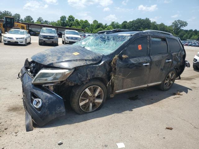 5N1AR2MN2FC666291 - 2015 NISSAN PATHFINDER S BLUE photo 1